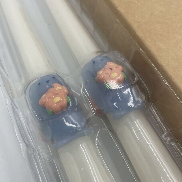 NIB Avon Springtime Easter Bunny Collection 10 inch Taper Candles - Picture 2 of 7